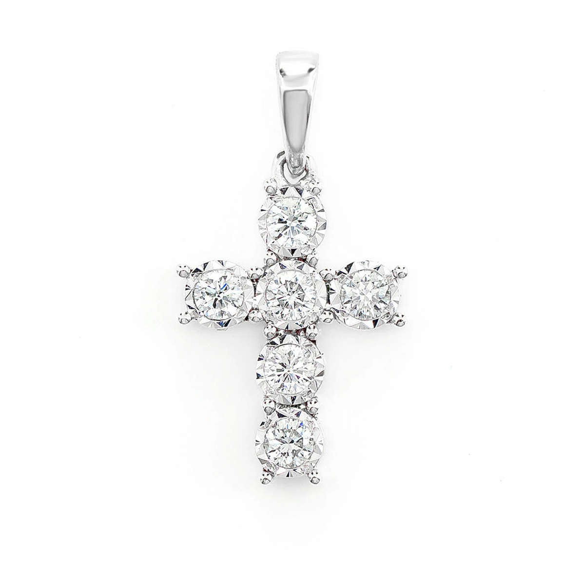 アクセサリー Glitter Diamond Cross Necklace 5mm 46cm アクセサリー アクセサリー Glitter Diamond Cross Necklace 5mm 46cm アクセサリー