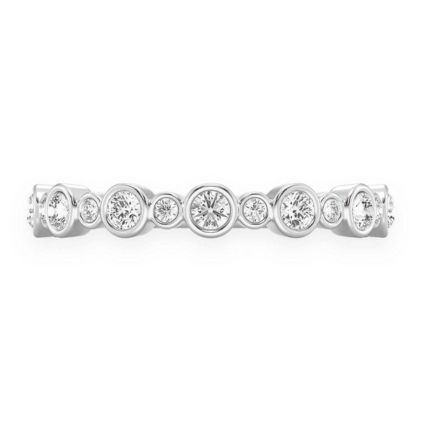 Bezel Set Band Ring