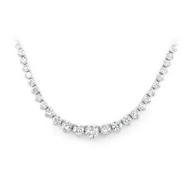 Graduated Diamond Riviera Necklace