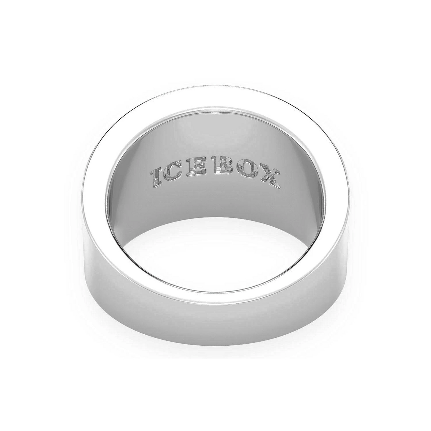 Bandana Diamond Ring in 14K white gold, alternate view