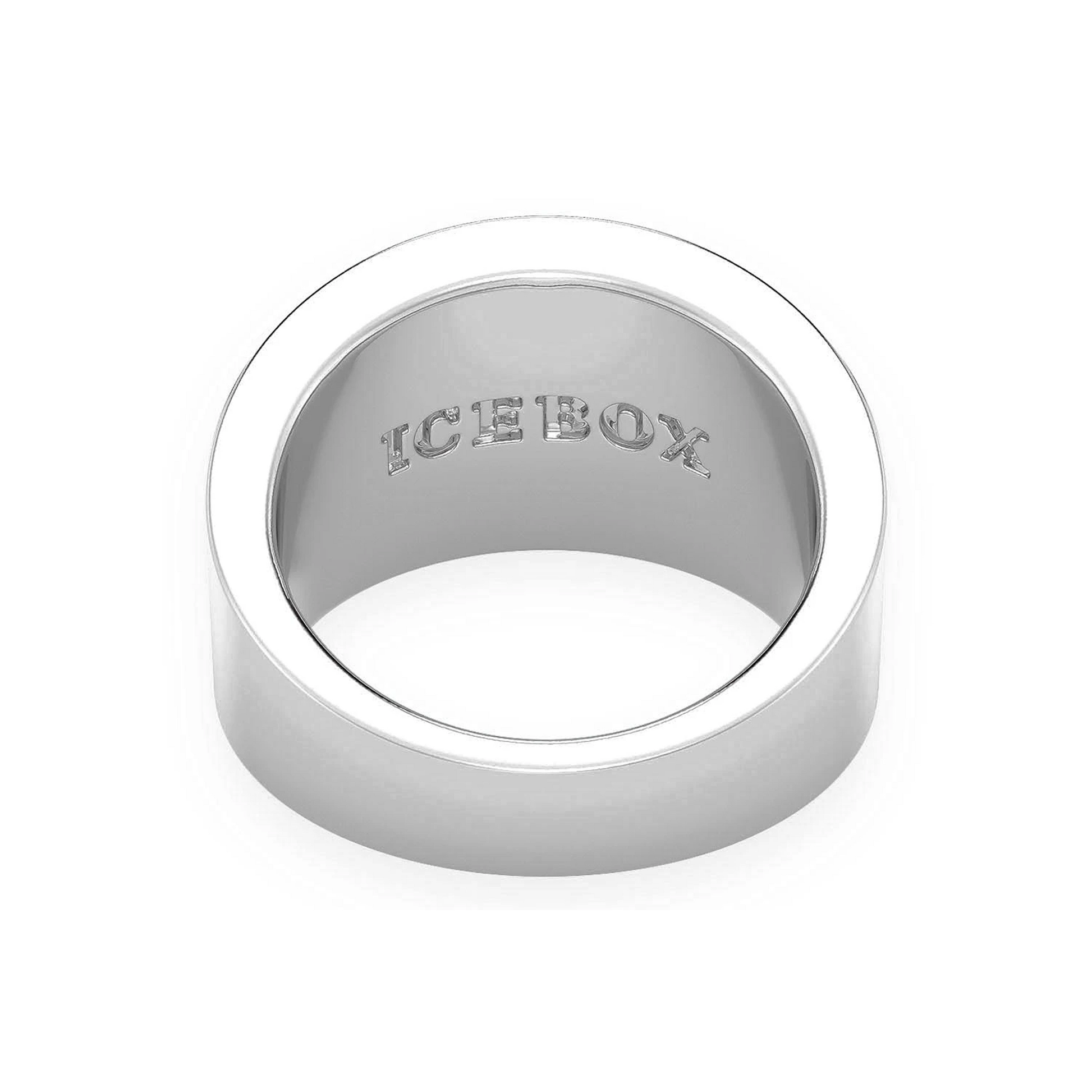 Bandana Diamond Ring in 14K white gold, alternate view