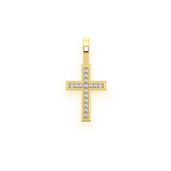 Angle Diamond Cross