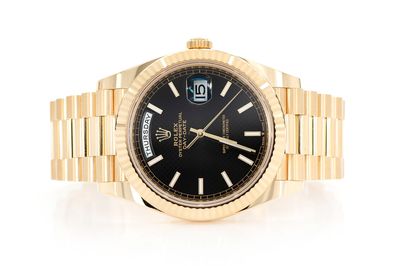 Rolex Day Date 40MM 18k Yellow Gold (228238) All Factory Presidential Bracelet