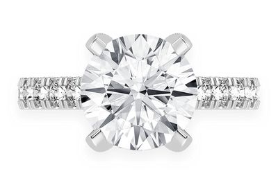 Thinn - 3.00ct Round Diamond - Diamond Engagement Ring - All Natural