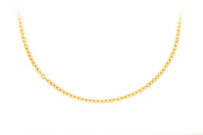 2MM Rolo 14k Solid Gold Chain