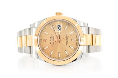 Rolex Datejust 41MM 18k Yellow Gold & Steel (126303) All Factory Oyster