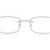 Cartier Steel Tone Transparent Glasses 2.85ctw