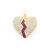 Broken Heart Emoji Pendant 14K   