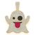 Ghost Emoji Pendant 14K   