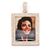 Rectangle Picture Frame Pendant 14K   