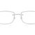 Cartier Steel Tone Panther Transparent Glasses 3.00ctw