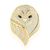 Owl Diamond Ring 3.00ctw - 14K Yellow Gold