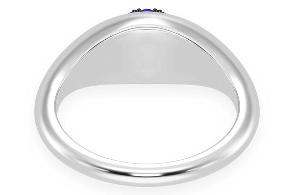 Evil Eye Diamond Ring 14k Solid Gold 0.30ctw