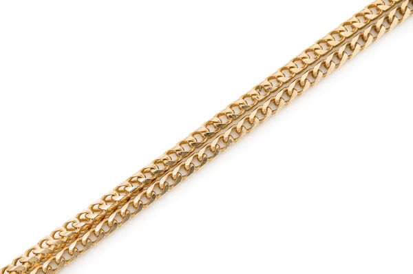 2.5MM Franco 14k Solid Gold Chain																										