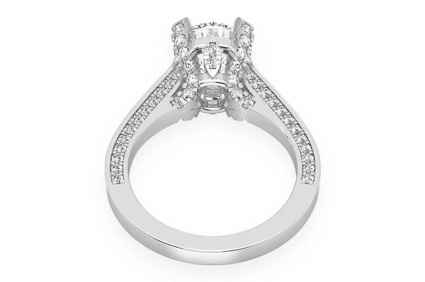 Chant - 2.00ct Round Solitaire - Knife Edge - Diamond Engagement Ring - All Natural