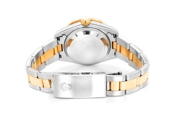 Rolex Datejust 26MM 18k Yellow Gold & Steel (69173) - 1.00ctw Diamond Bezel