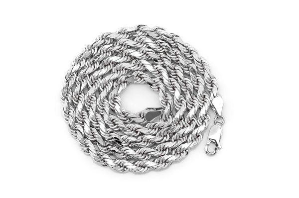4.5MM Rope 14k Solid Gold Chain
