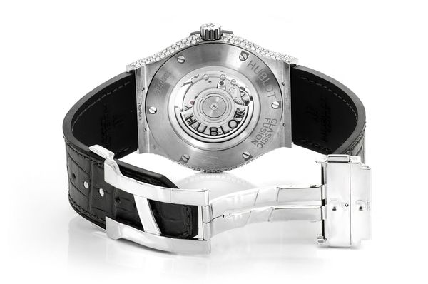 Hublot Classic Fusion 42MM Steel - Fully Iced Out