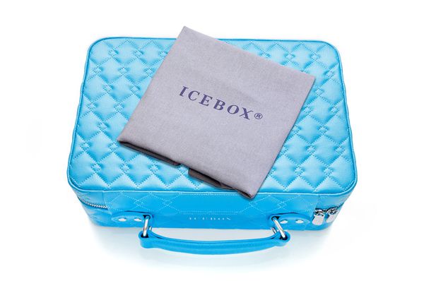 Icebox Leather World Traveler Jewelry Case - 4 Watches