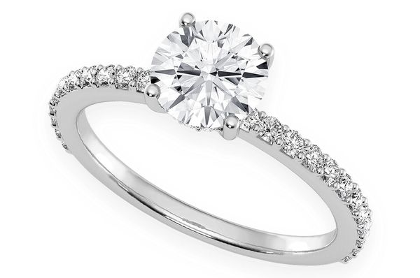 1.00ct Round Solitaire - Diamond Engagement Ring - All Natural