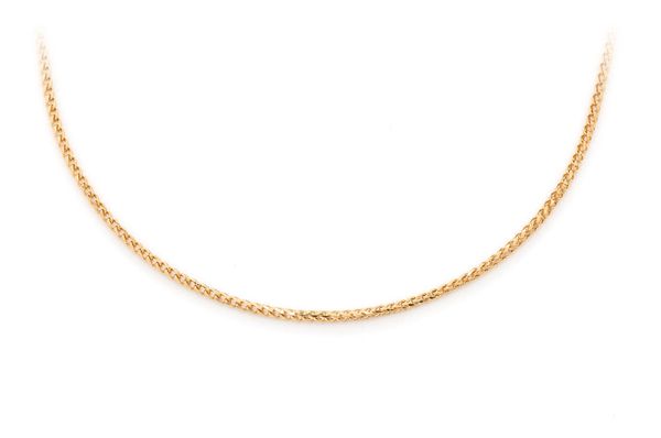 1.5MM Franco 14k Solid Gold Chain