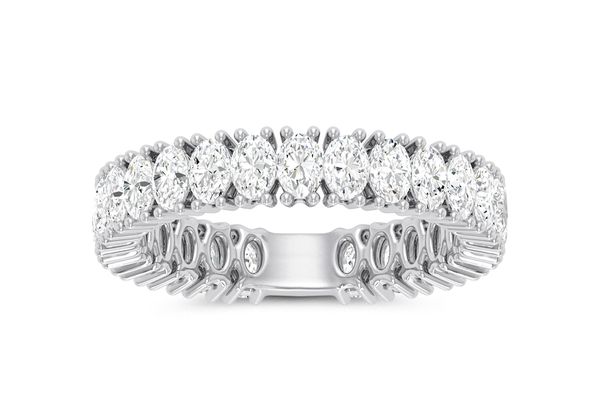 2.50ctw - Oval Cut Eternity Band - Diamond Band - All Natural