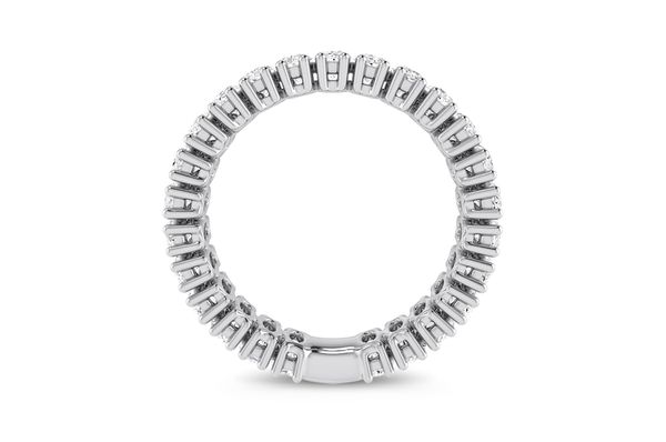 2.50ctw - Oval Cut Eternity Band - Diamond Band - All Natural