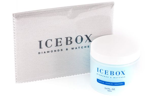 Icebox Jewelry Cleaner & Polishing Cloth Kit