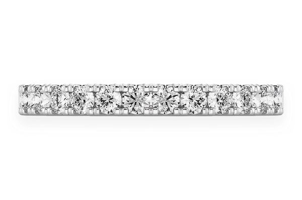 One Row Diamond Band 14k Solid Gold 0.50ctw