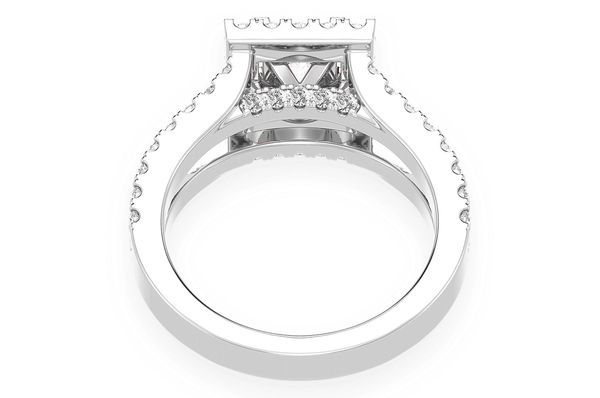 Sphinx - .75ct Princess Cut Solitaire - Diamond Engagement Ring - All Natural