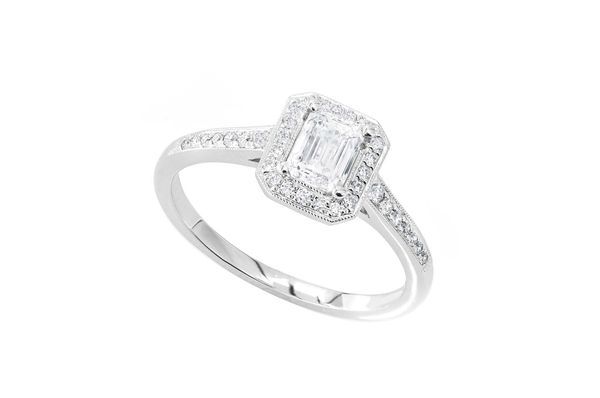 .75ct Emerald Cut - Diamond Engagement Ring - All Natural