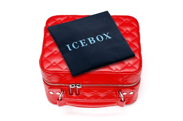 Icebox Leather World Traveler Jewelry Case - 4 Sunglasses Medium