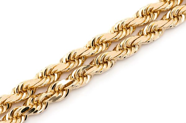 4MM Rope - 14k Solid Gold Bracelet
