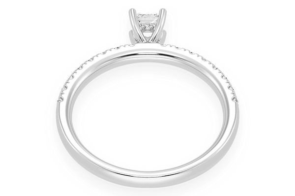 Thinn - .25ct Princess Cut - Diamond Engagement Ring - All Natural