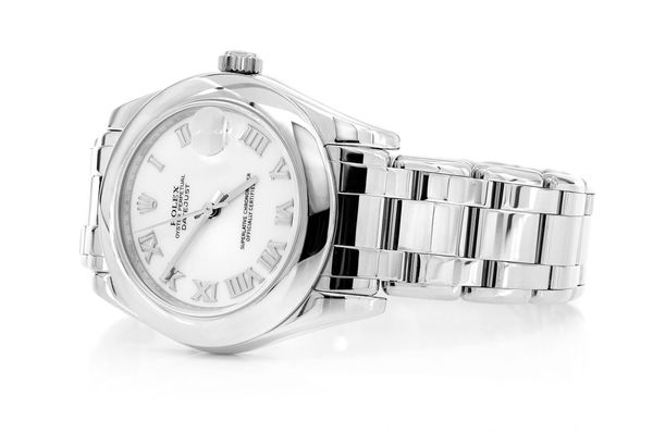Rolex Pearlmaster 34MM 18k White Gold (18209)