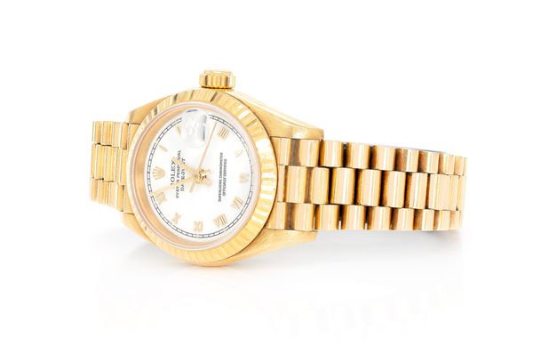 Rolex Datejust 26MM 18k Yellow Gold (69178) All Factory Presidential