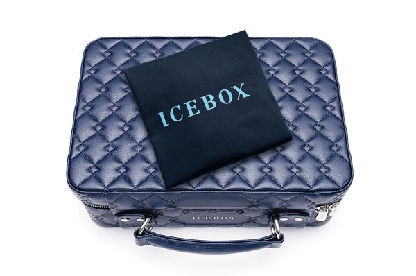 Icebox Leather World Traveler 8 Sunglasses Case