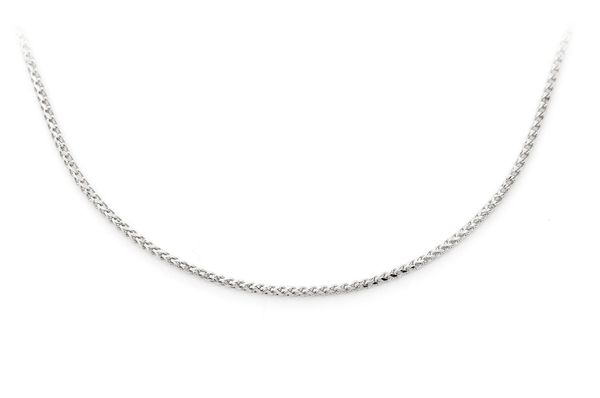 1MM Franco 14k Solid Gold Chain