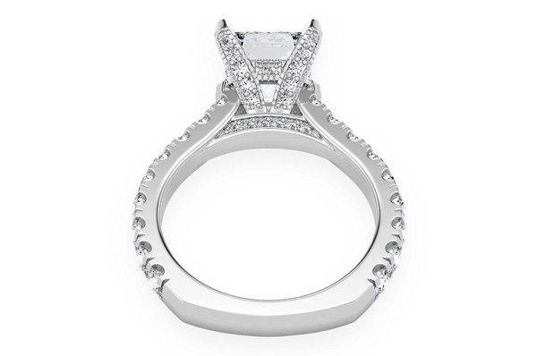 Thinn - 2.00ct Princess Cut Solitaire - Diamond Engagement Ring - All Natural