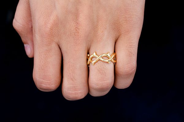 Thorn Ring 14k Solid Gold