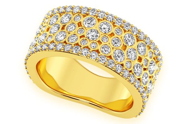 Icebox - Clara Bezel Diamond Ring 14k Solid Gold 1.65ctw