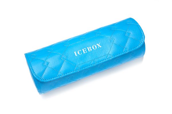 Icebox Leather 3 Watch Travel Case