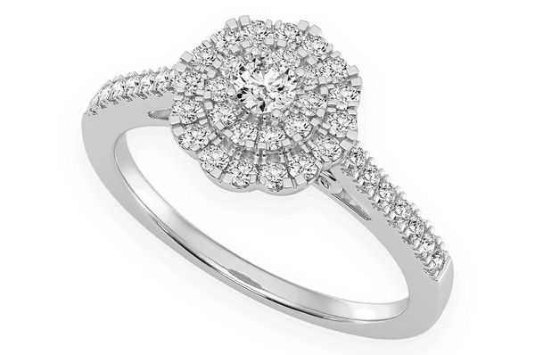 .50ctw Round Lover - Diamond Engagement Ring - All Natural