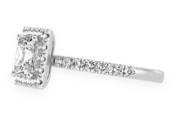 Thav - 1.00ct Princess Cut Solitaire - Diamond Engagement Ring - All Natural