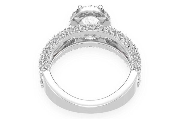 Tripp - 1.00ct Oval Diamond Engagement Ring 14k Solid Gold