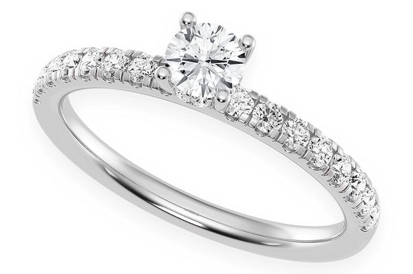 Thinn - .25ctw Round - Diamond Engagement Ring - All Natural