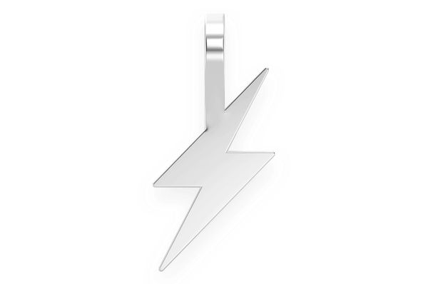 Icebox - Mini Lightning Bolt Emoji Pendant 14K