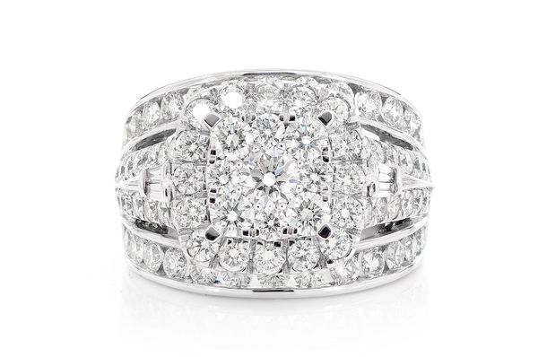 3.25ctw - Super Composite - Diamond Engagement Ring - All Natural