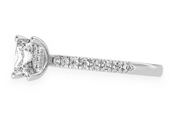 Thinn - 1.00ct Princess Cut Solitaire - Diamond Engagement Ring - All Natural