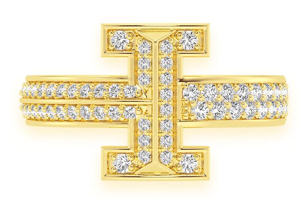 Icebox Icon Diamond Ring 14k Solid Gold 0.50ctw